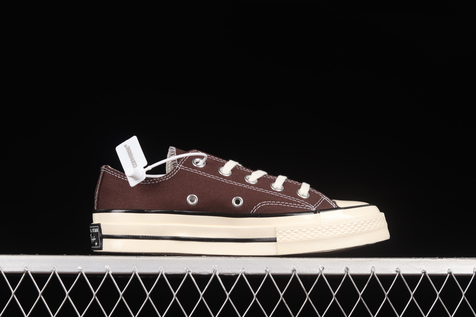 Converse Chuck Taylor All Star 70s OX Dark Root Black Egret 170554C -  AljadidShops