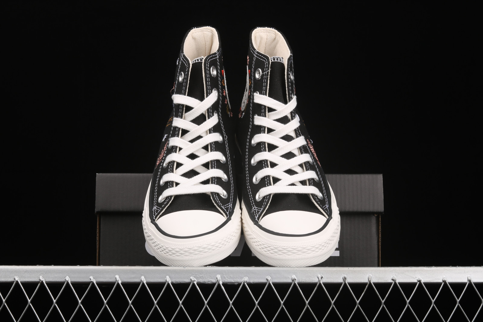 Converse Chuck Taylor All Star Hi Egret Vintage Black White 571081C -  AljadidShops