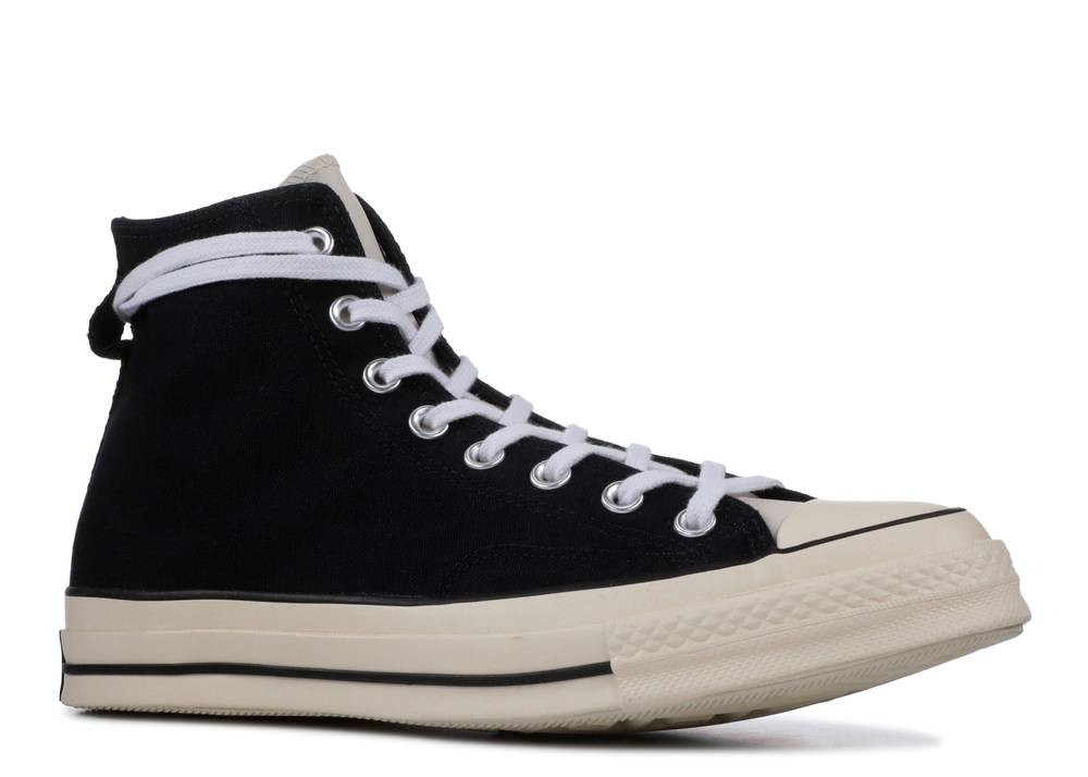 Converse Fear Of God X Chuck 70 Hi Black Natural 164529C - StclaircomoShops