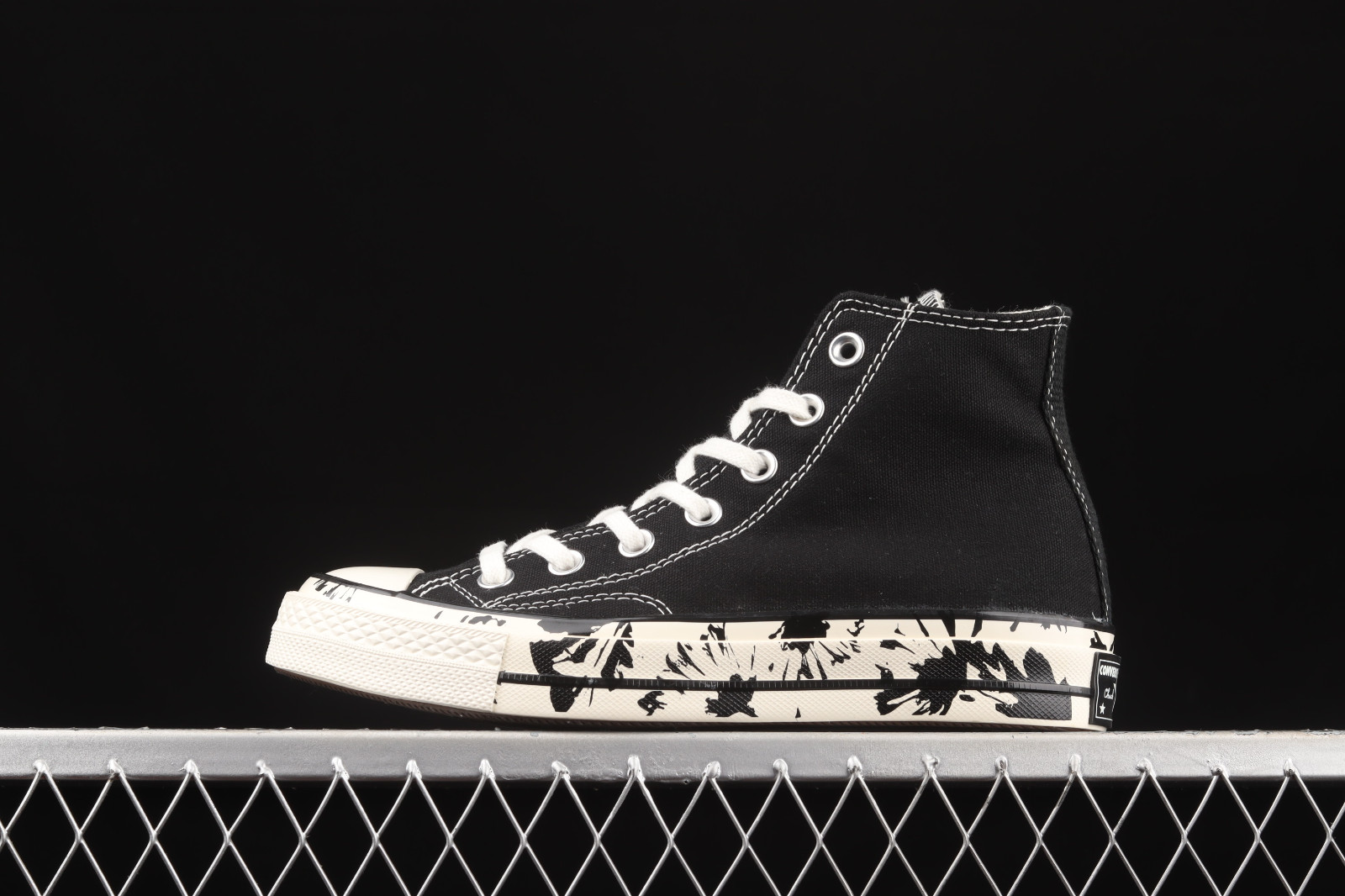 Converse Hybrid Floral Chuck Taylor 70 Hi Black Egret White 571387C -  RvceShops