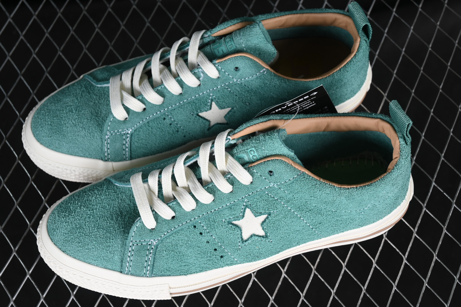 Converse One Star Pro Vintage Suede Low Algae Coast Egret A02947C StclaircomoShops converse 36 Converse Shoes