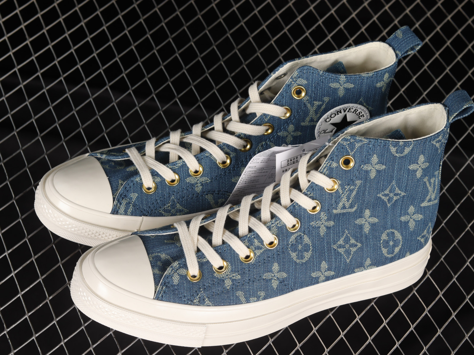Converse louis vuitton shoes best sale
