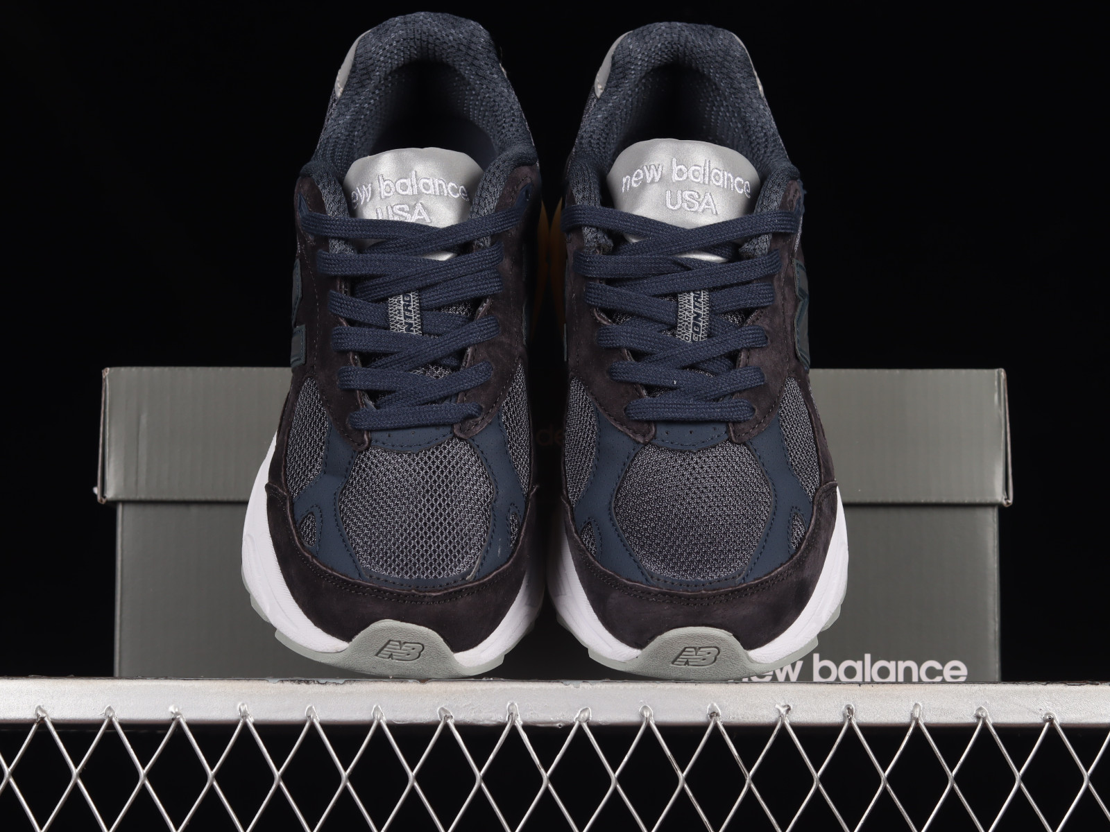 New Balance 990v3 Kith Genesis Navy Cream M990KI3 - StclaircomoShops