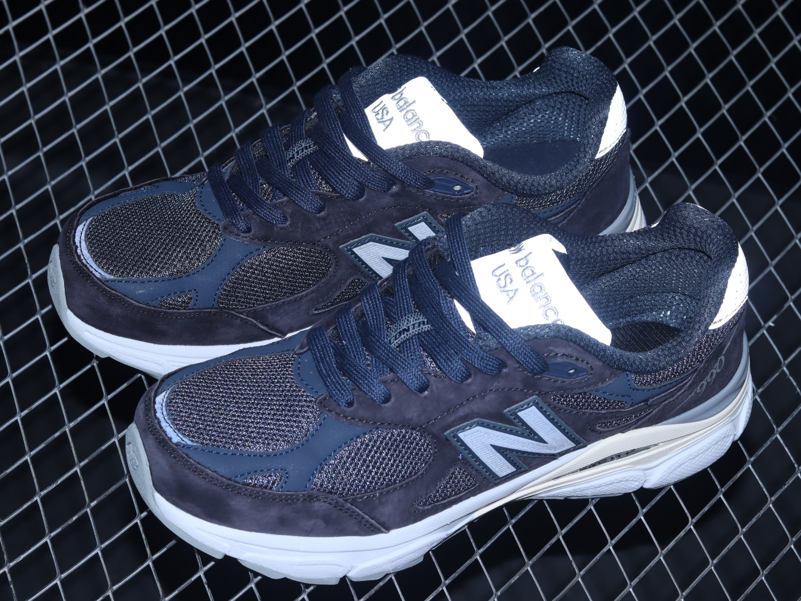 New Balance 990v3 Kith Genesis Navy Cream M990KI3 - StclaircomoShops