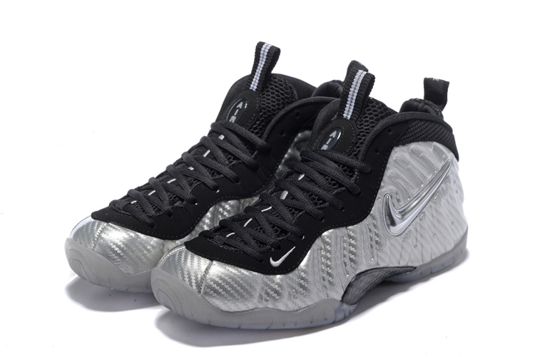 Nike foamposites Heren clearance Zwart