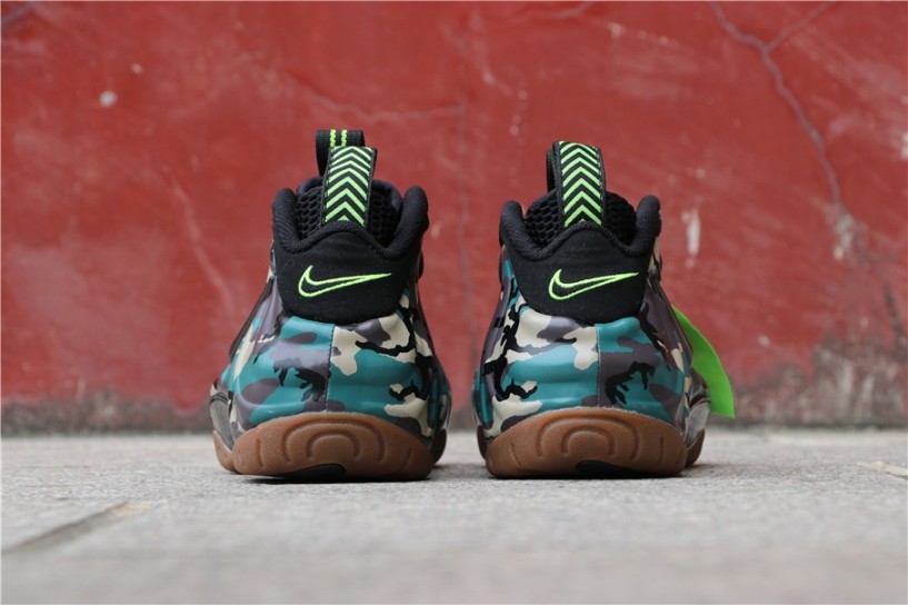 Nike Air Foamposite One Pro Camo Green 