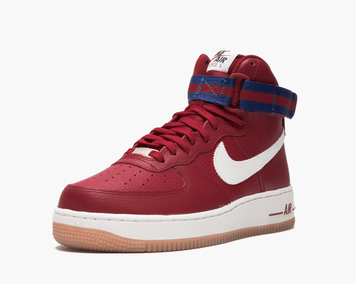 Air force 1 red gum bottom sales