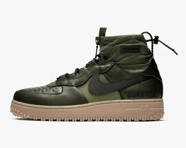 Olive air force 1 high top