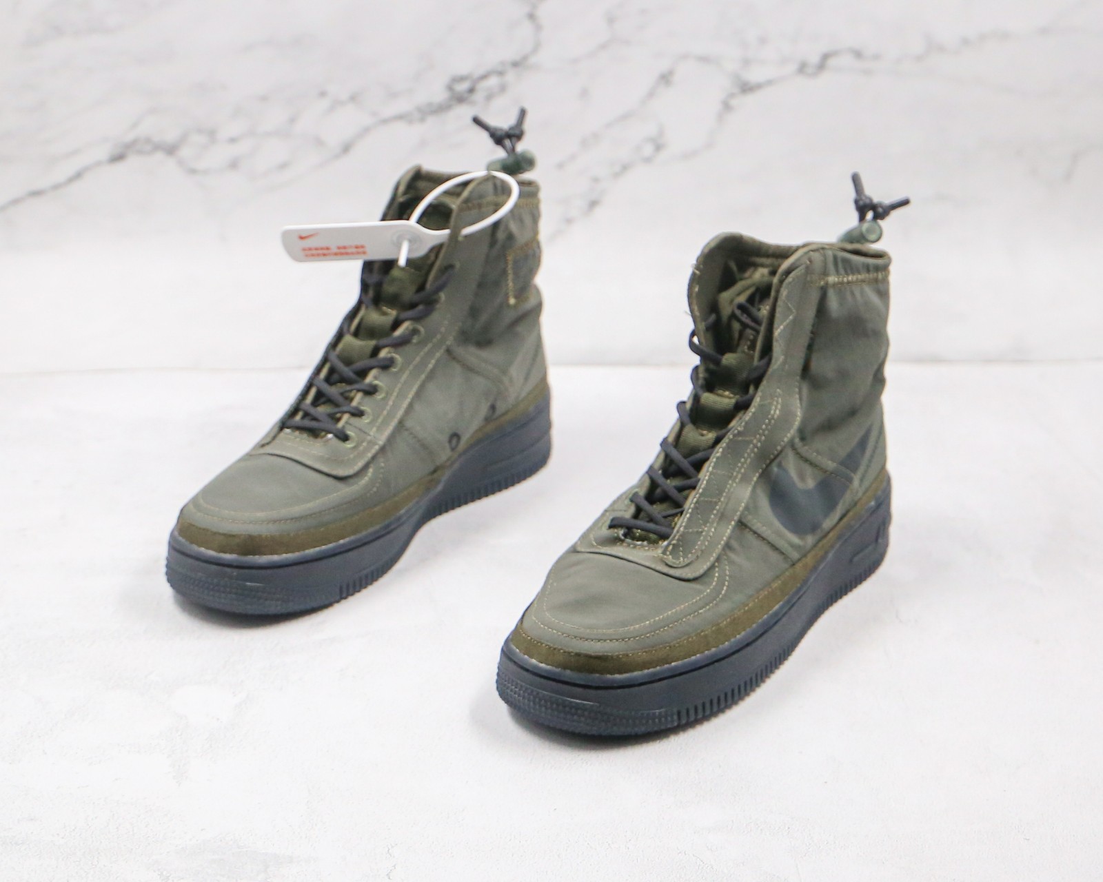 Nike Air Force 1 High Shell Cargo Khaki 