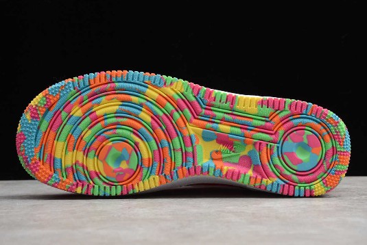 2019 Nike Air Force 1 Low GS Fruity Pebbles 596728 605