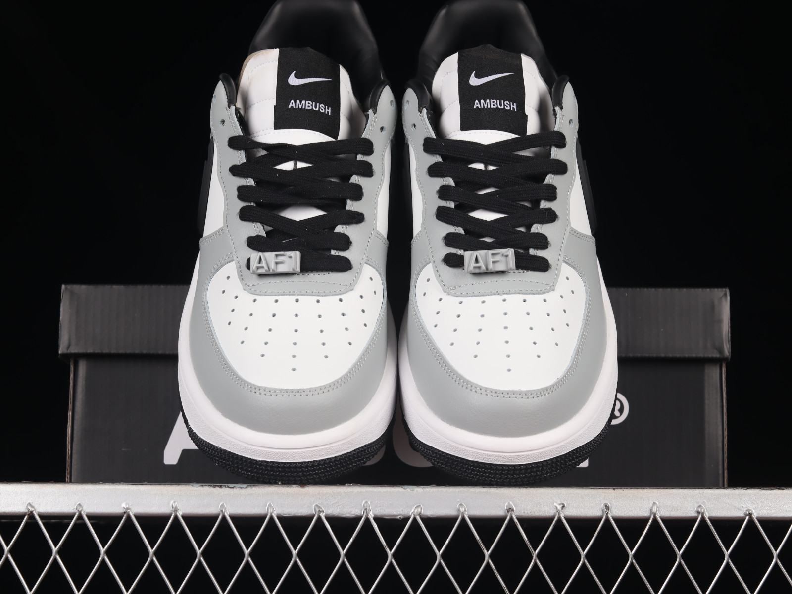 Air force 1 sort hvid online