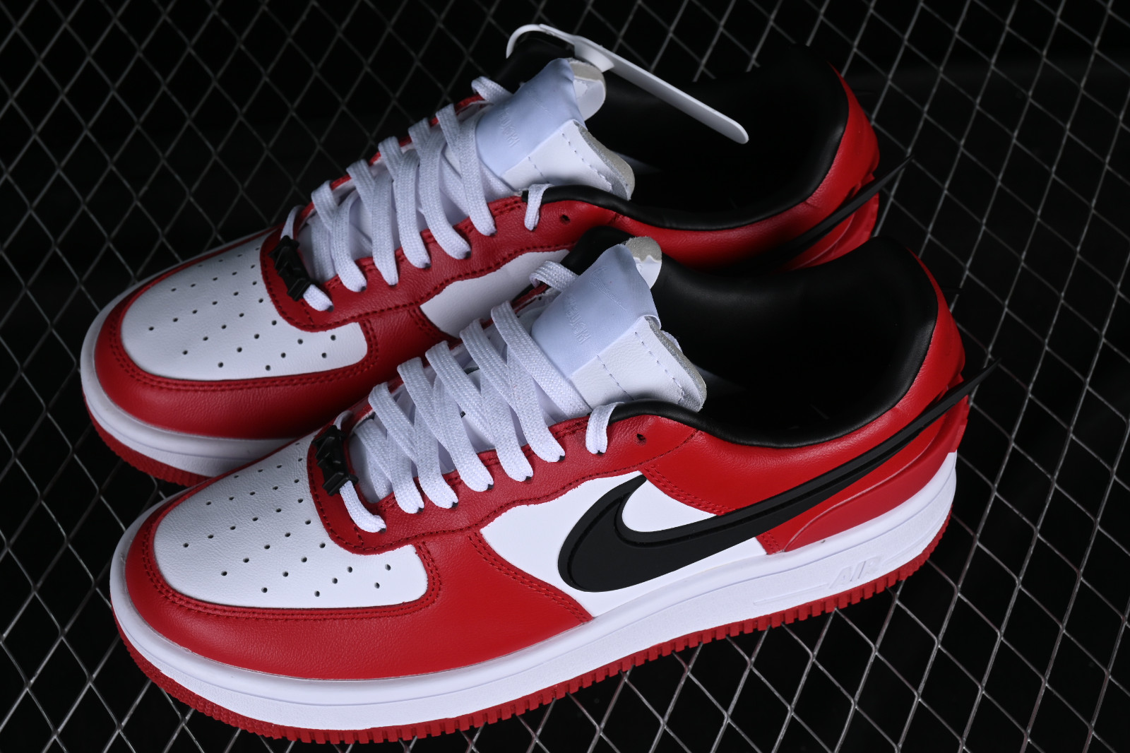 Ambush x Nike Air Force 1 07 Low Red White Black DV3464
