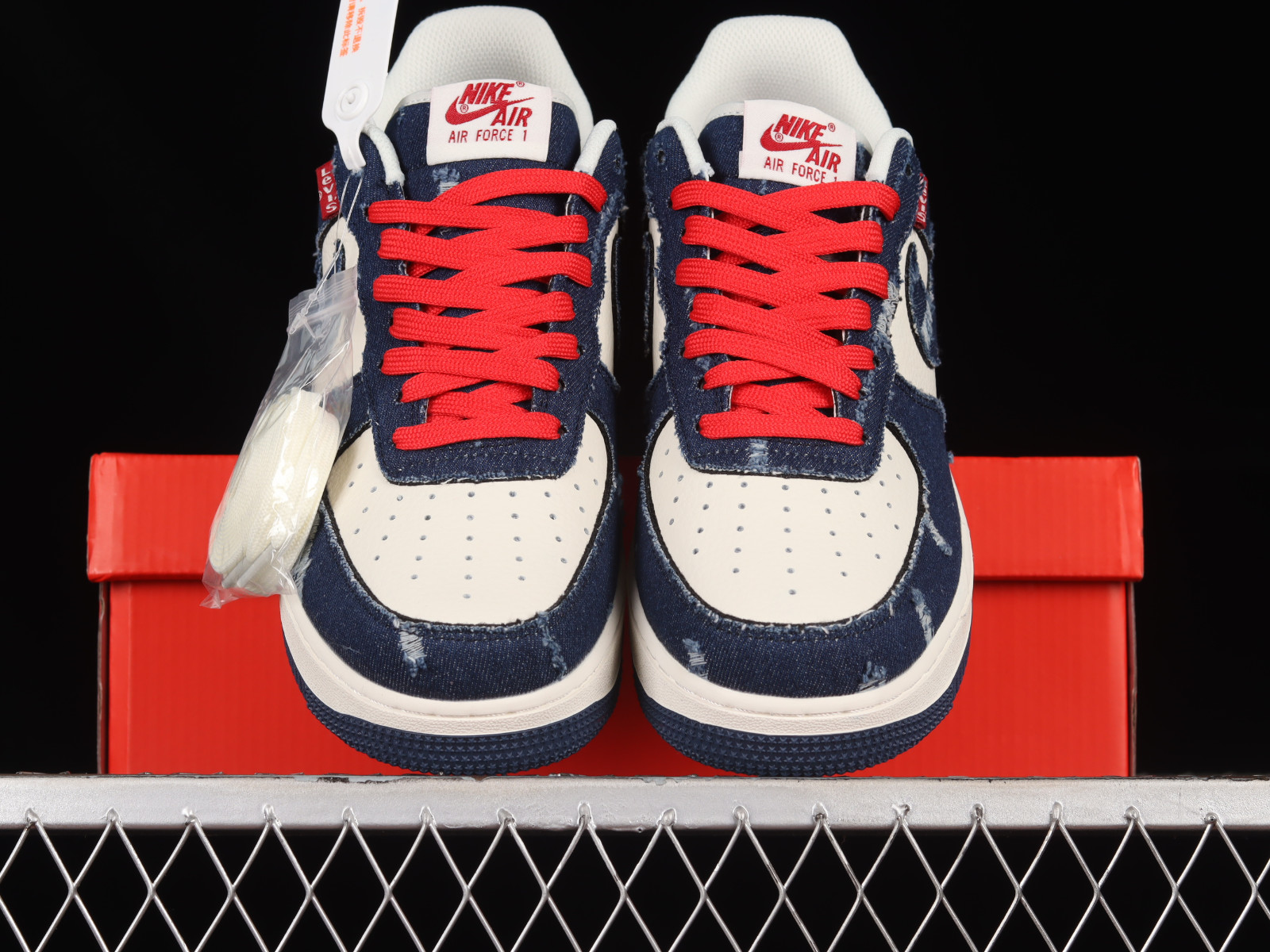 Air force 1 levi's on sale