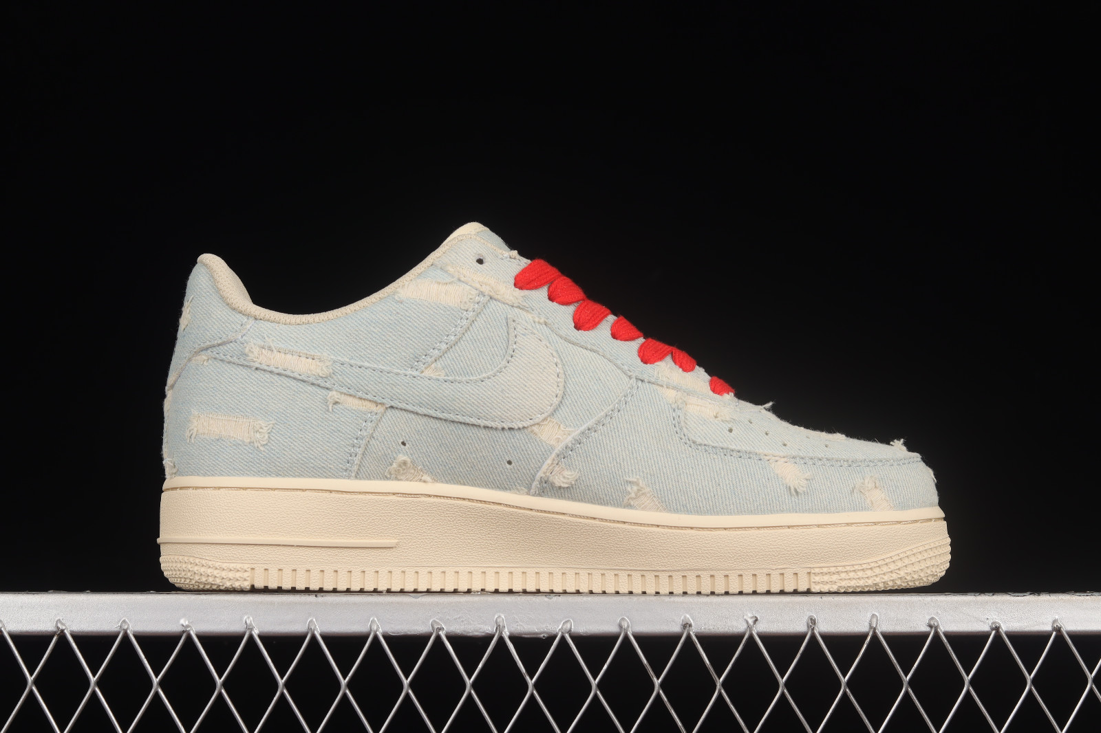 Levis x Nike Air Force 1 07 Low Denim University Red VI6396 StclaircomoShops boys neon green nike shoes black boots blue dress Air Force 1 Low 158