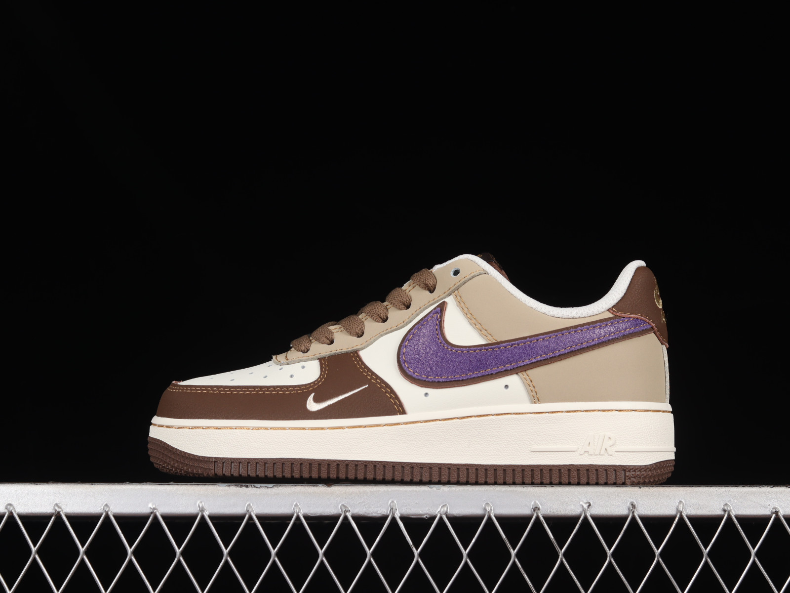 Purple and gold nike shoes store
