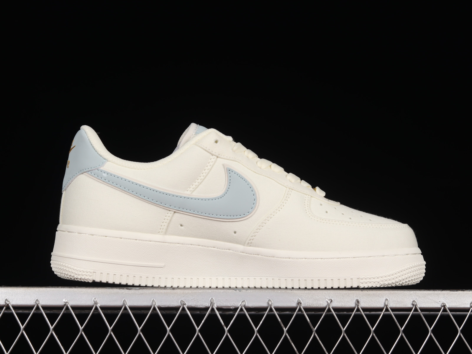 commemorative Air Force wearing new orleans StclaircomoShops Air Force wearing 1 Low 009 Nike Air Force wearing 1 07 Low Ice Blue Cream Gold MN5696