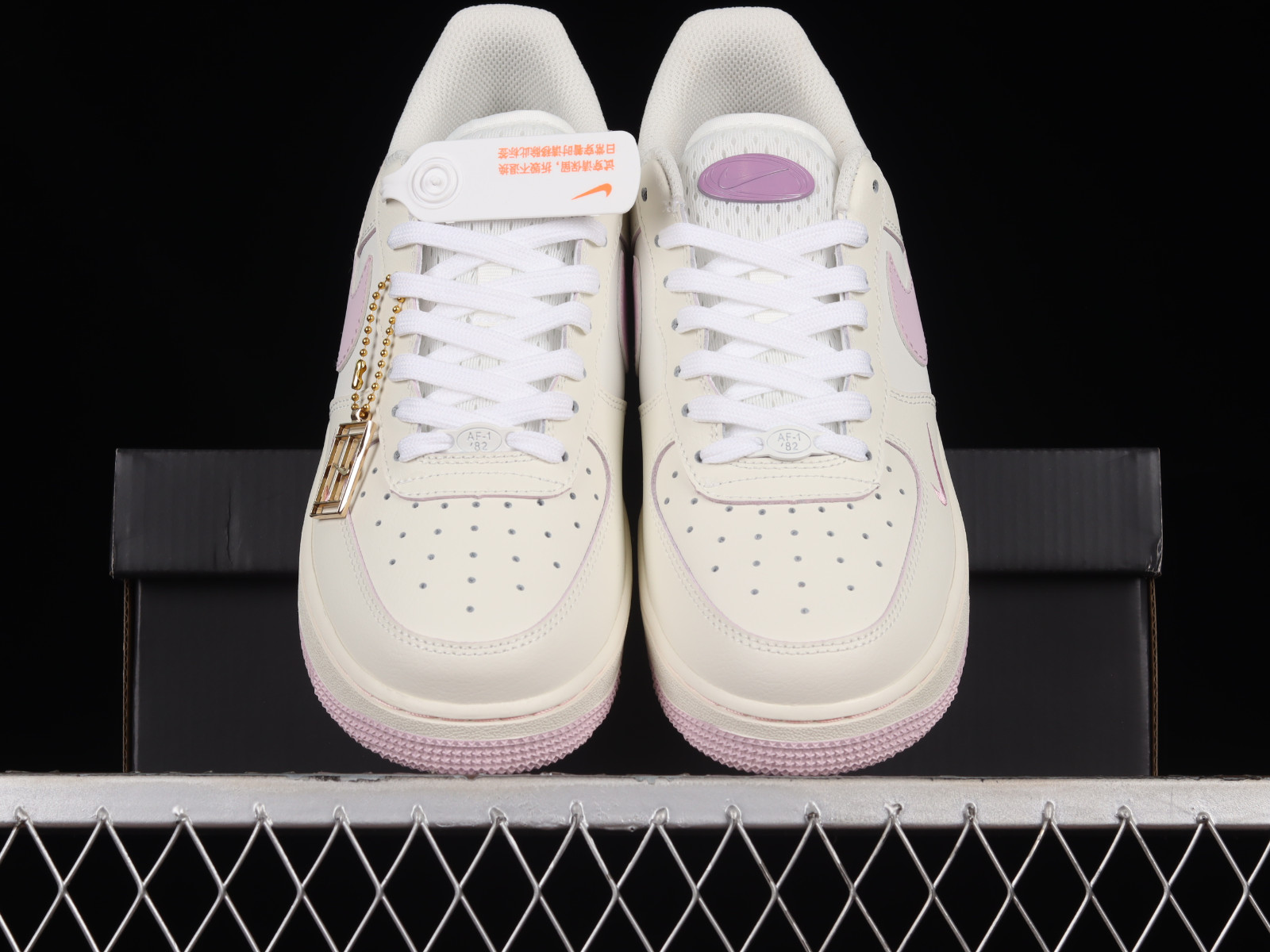 212 Nike Dri Air Force 1 07 Low Peach Powder Pink Rice White