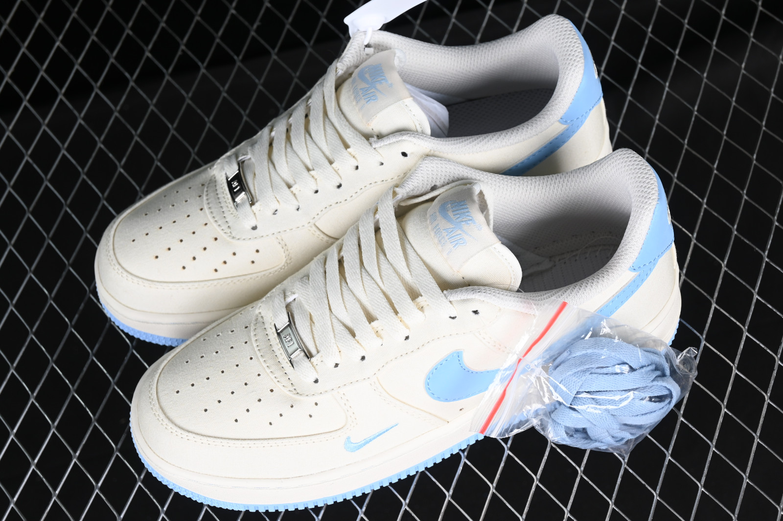 Sky blue off white air force 1 sale