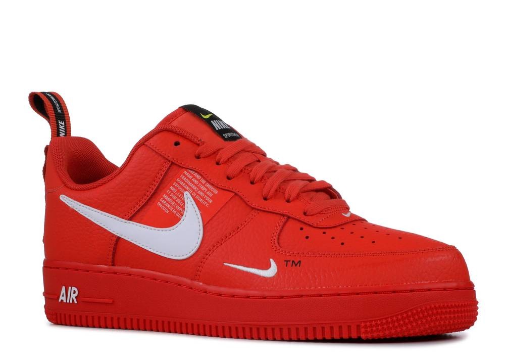 800 Nike Air Force 1 07 Lv8 Utility Overbranding Yellow Tour Black Team Orange White AJ7747 GmarShops Air Force 1 Low nike basketball shoes 1980s