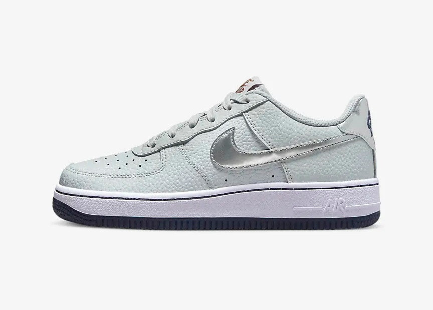 air force ones silver