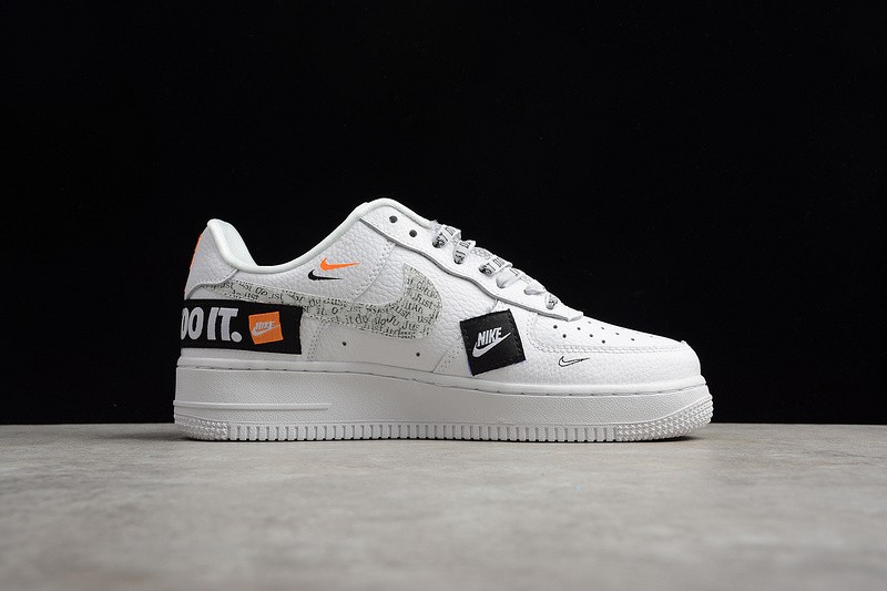 Nike air force 1 premium just do it jdi gs white orange black juniors ao3977 100 store