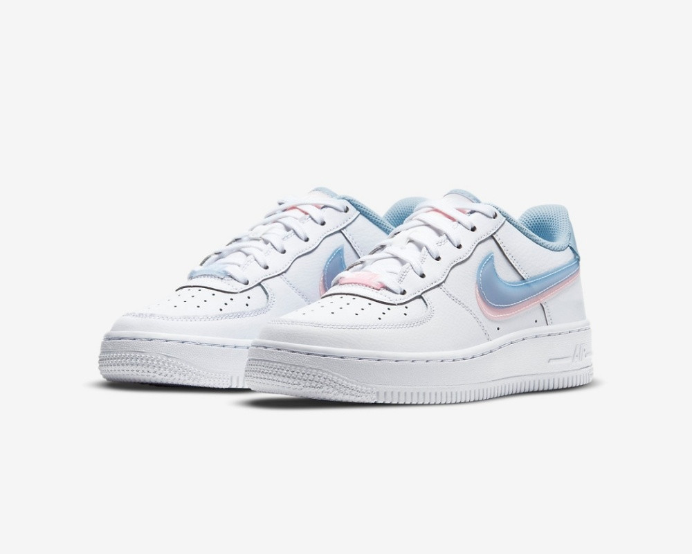 pink blue air force 1