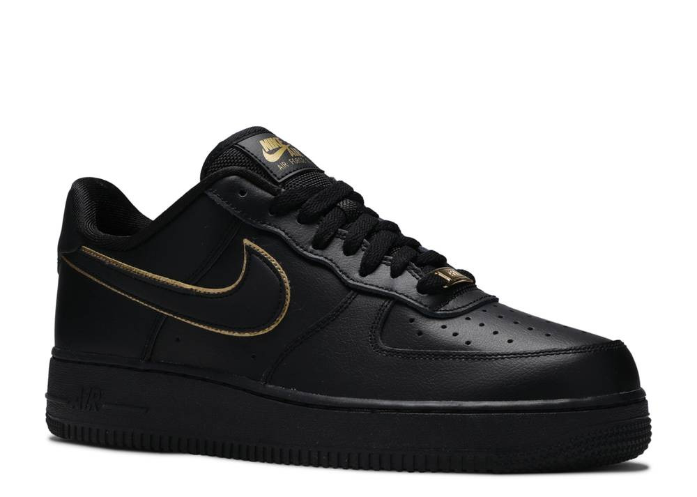 Air force hotsell one black gold