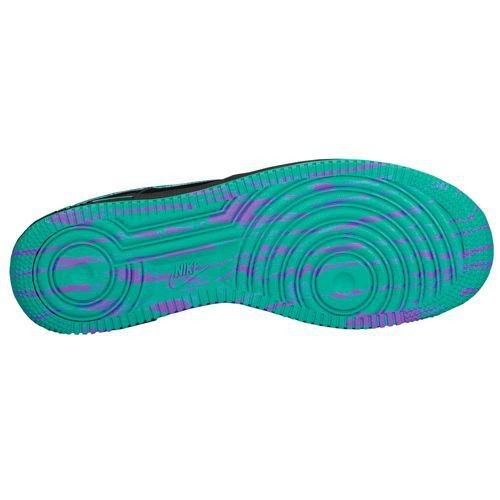 Nike air force 1 black turbo green purple venom 2025