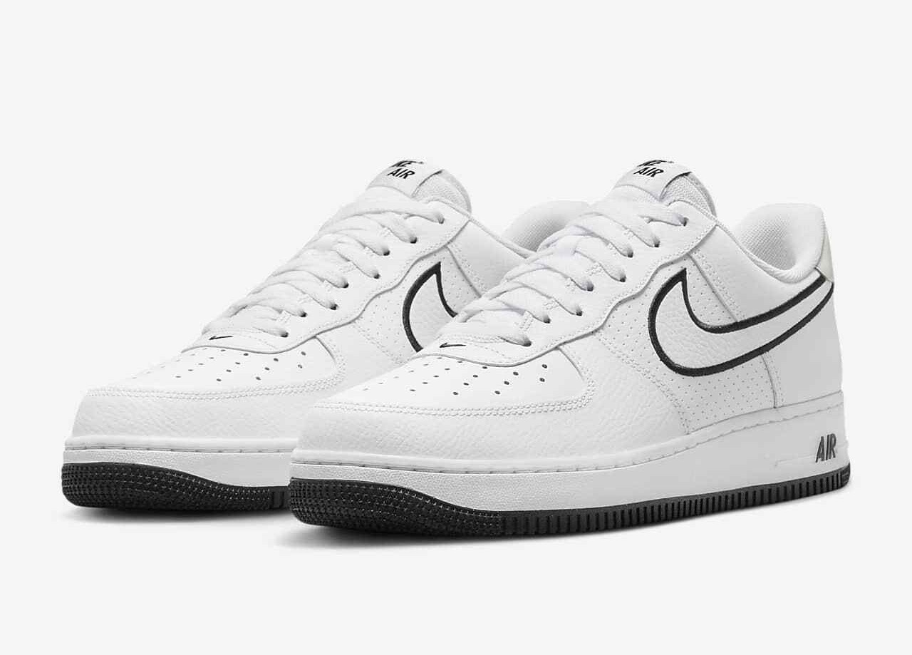 GaleriahitShops Nike Air Force tonal 1 Low Embroidered Swoosh White Black Photon Dust FJ4211 100 Nike SF AF1 Light Bone Releasing in November Air Force tonal 1 Low