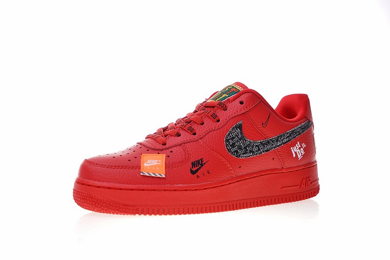 Nike air force sale black just do it