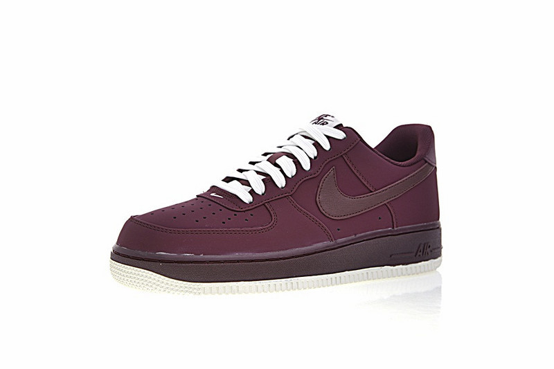 Nike Air Force 1 Low Night Maroon Mens Running Shoes 820266 nike kobe viii easter cards kids Air Force 1 Low GmarShops 604