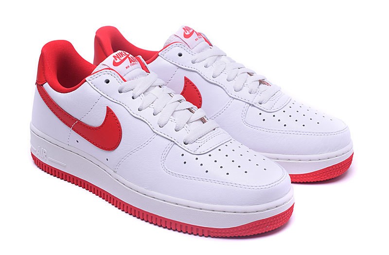 Nike air force sale one rouge et blanc