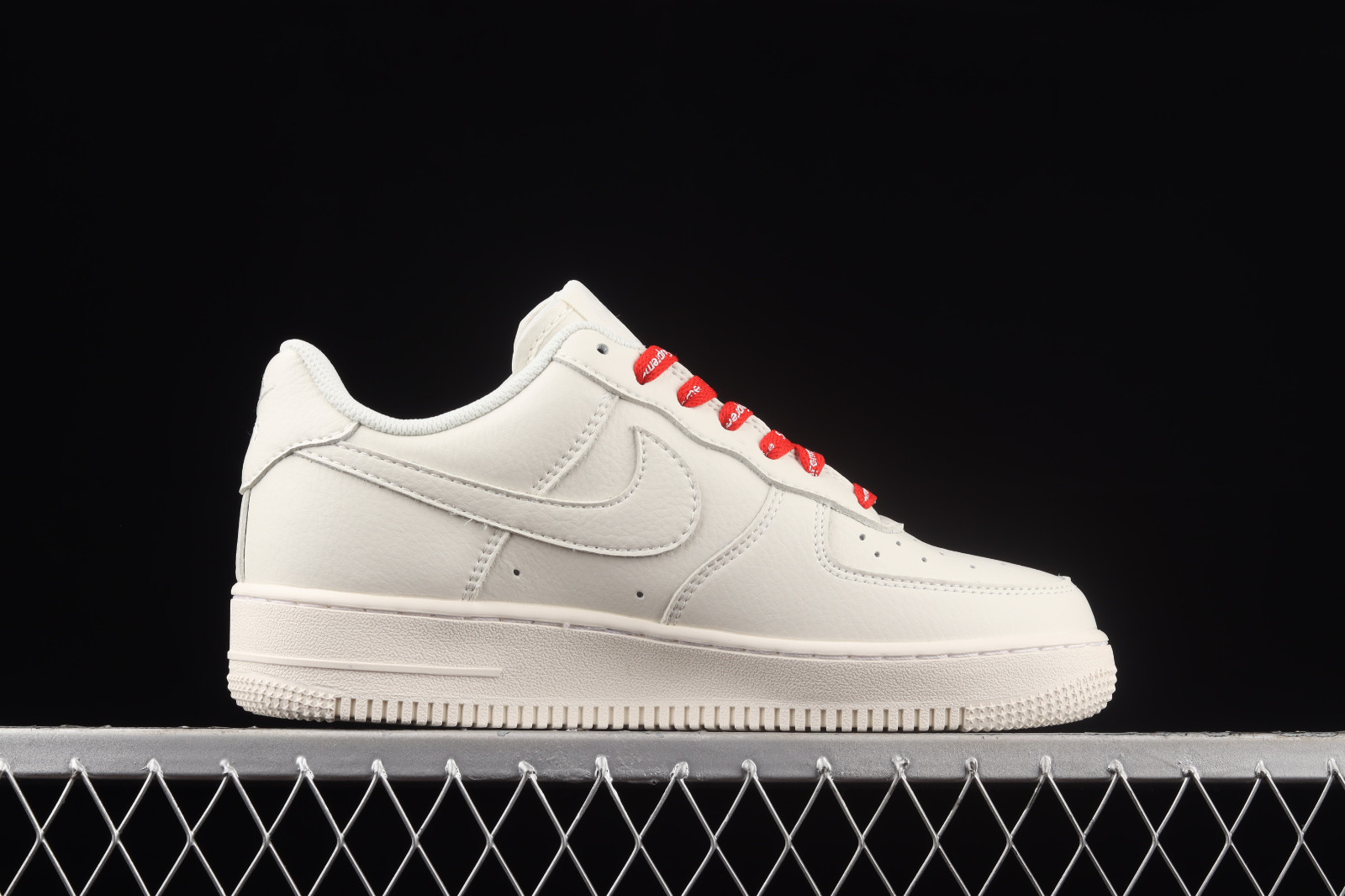 Nike Air Force 1 Low Supreme White University Red CU9225 126