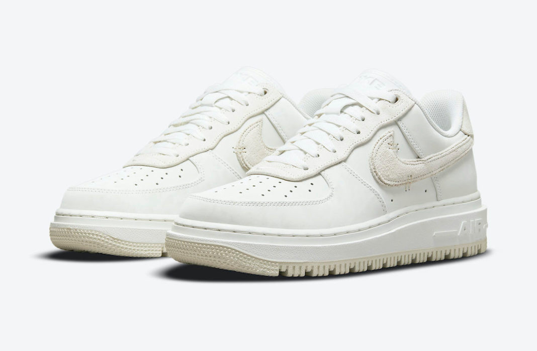 AljadidShops 100 Air Force 1 Low nike lunarepic flyknit 2 zappos sandals shoes sale Nike Air Force 1 Luxe Summit White Light Bone Shoes DD9605