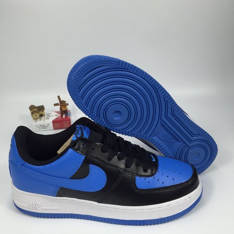 Nike Air Force 1 Mens Shoes Black Star 