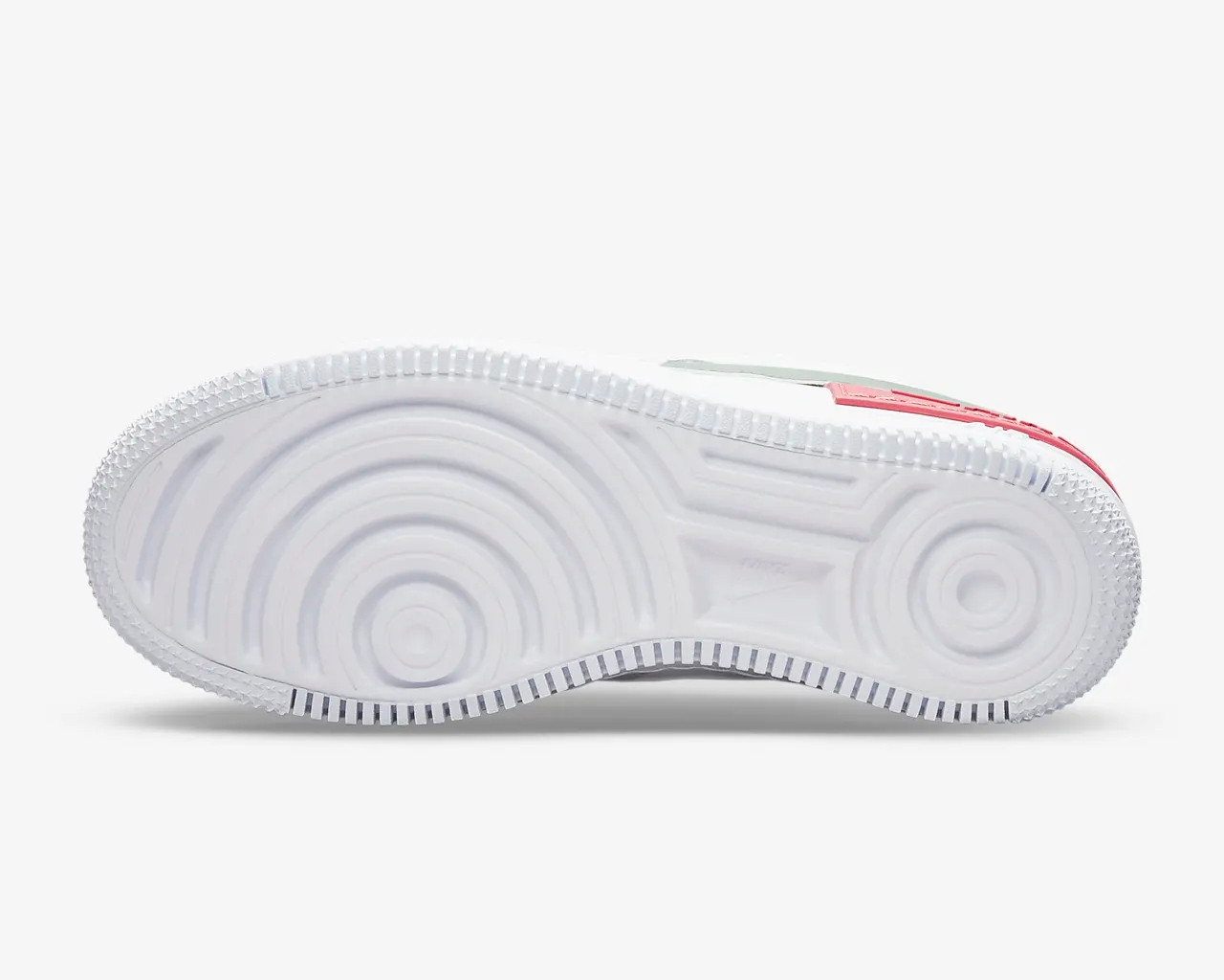 Nike air force on sale grijs roze