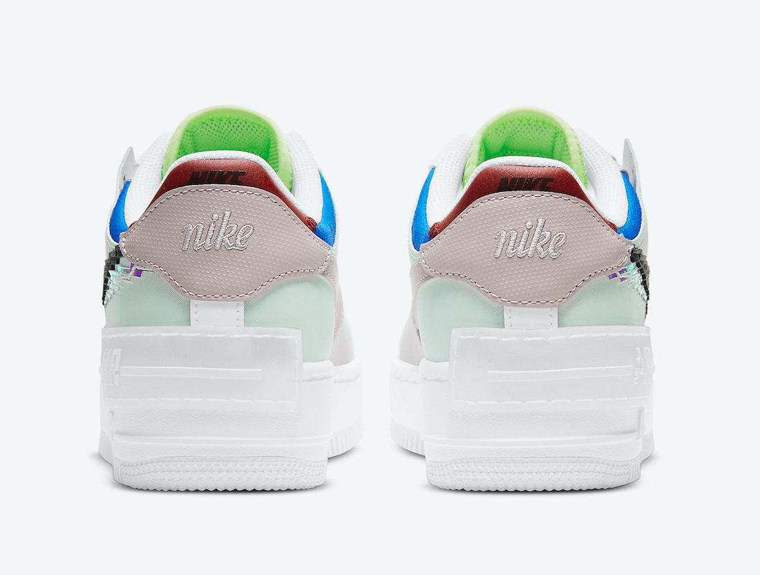 nike air pegasus mens green white dress - StclaircomoShops - 300 - Nike Air  Force 1 Shadow Pixel Barely Green White Platinum Violet CV8480