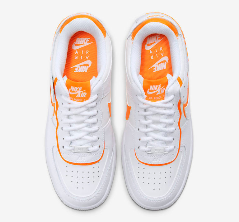 Nike air force 1 'jdi' trainer - total deals orange