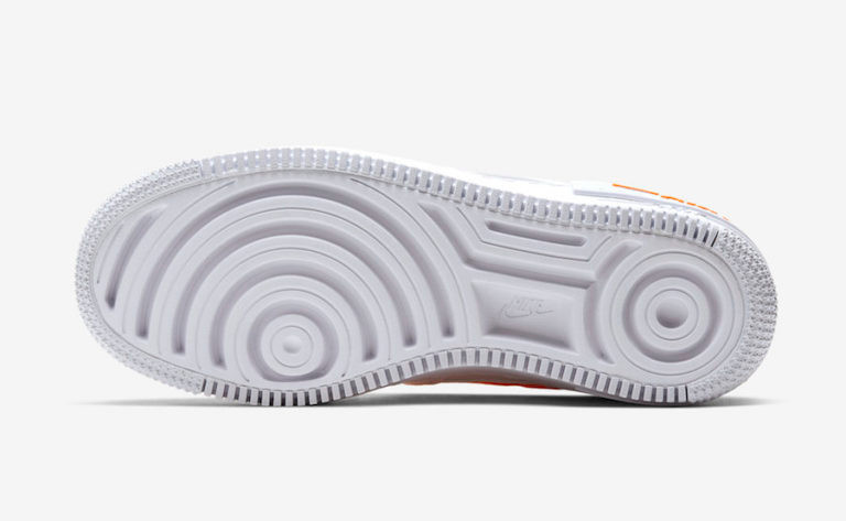 Nike air force 1 shadow gris orange deals