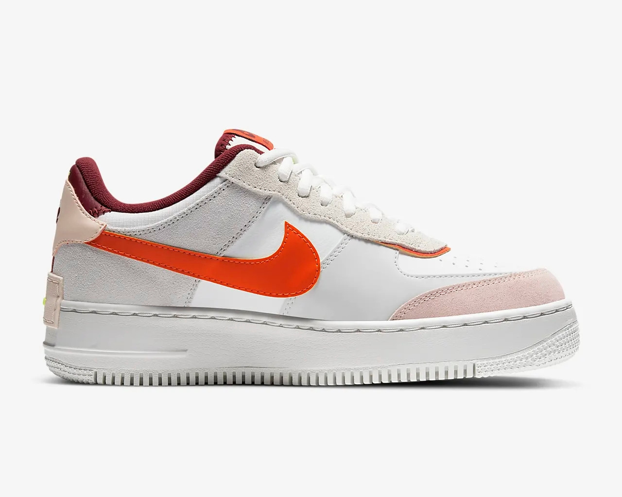 Nike Air Force 1 Shadow Team Red Orange 