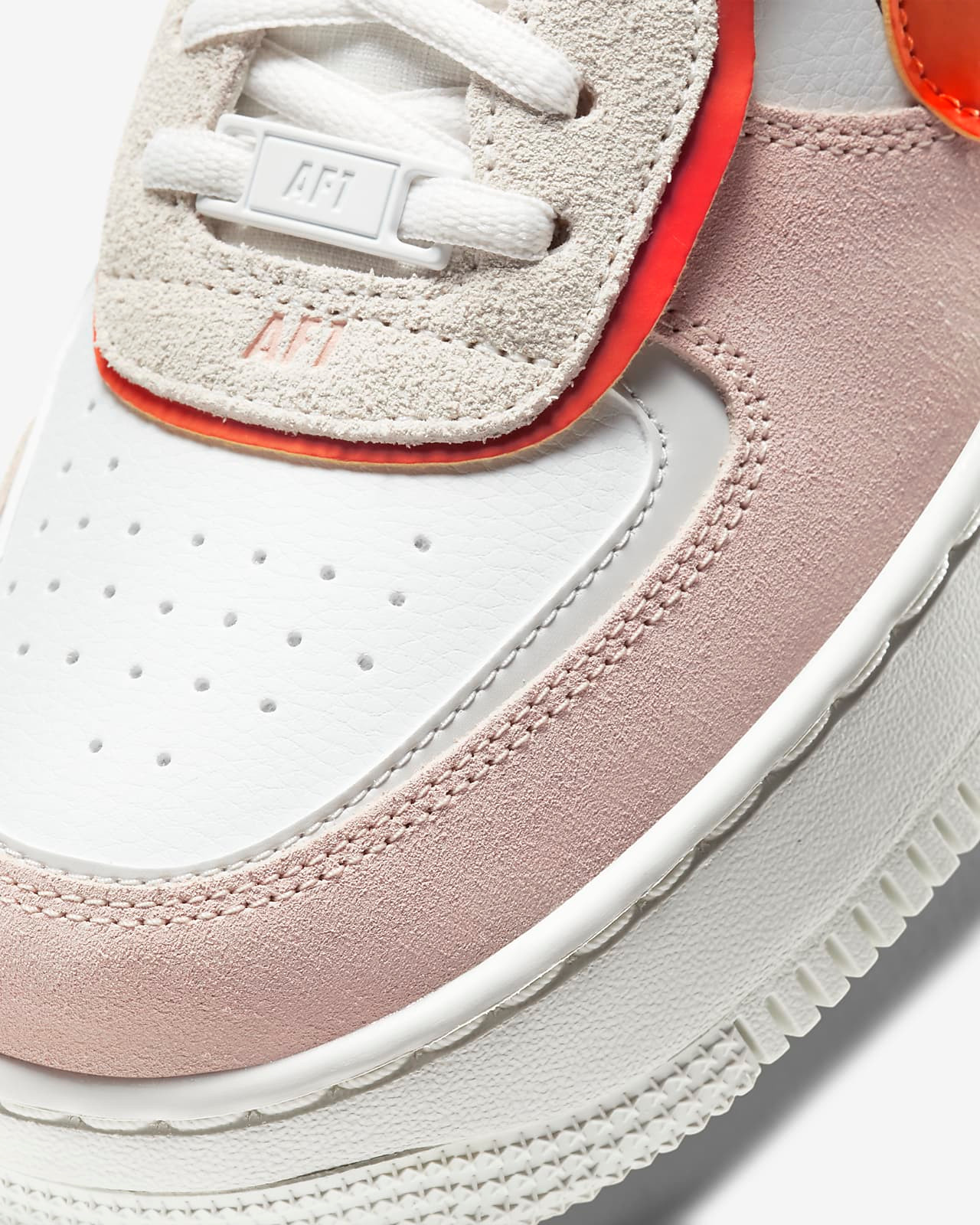 Nike Air Force 1 Shadow Team Red Orange 