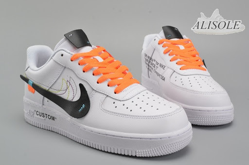 Air force best sale 1 blanche custom