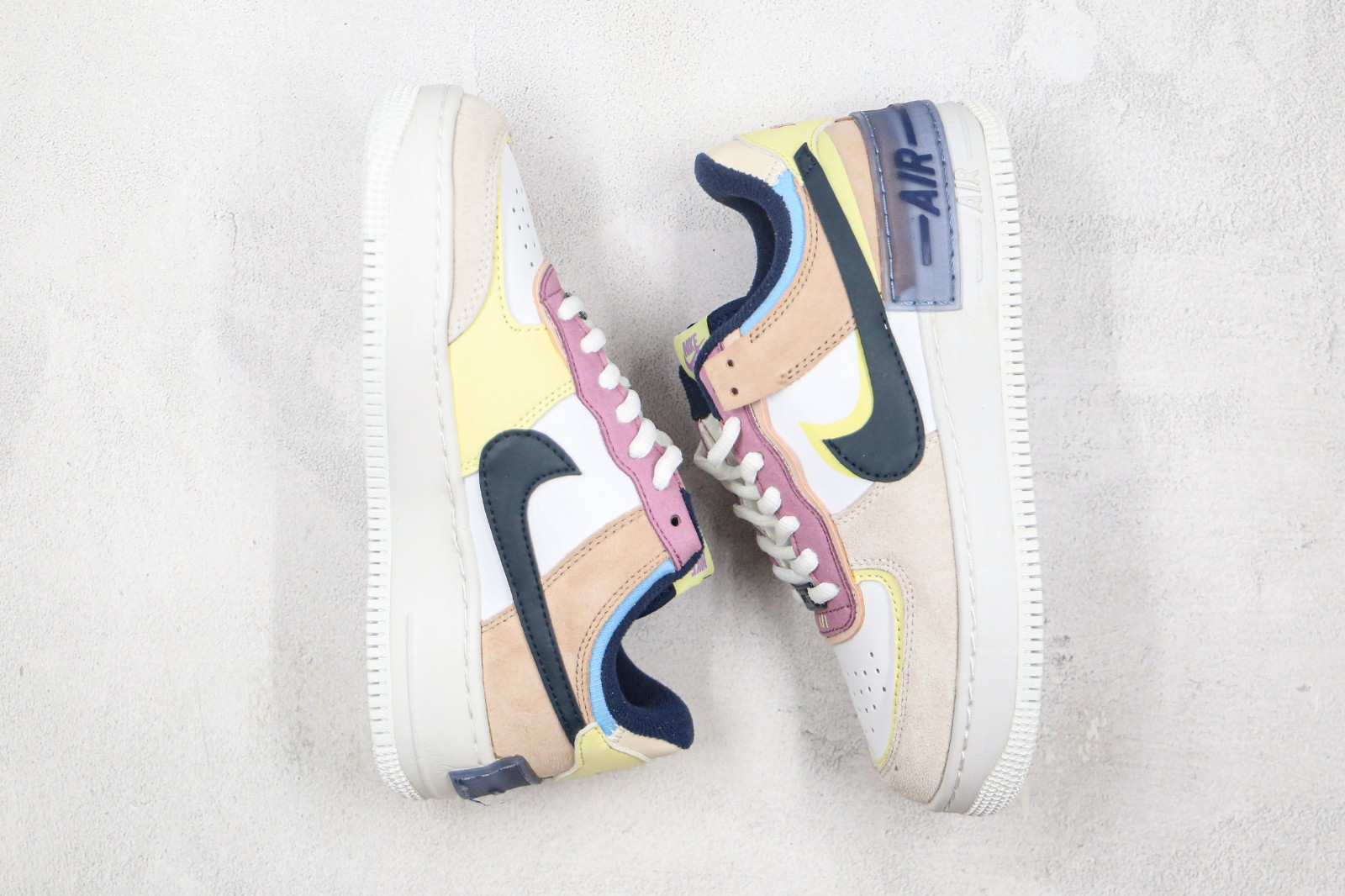 Wmns mid Nike Air Force 1 Shadow White Hydrogen Blue Purple CI0919 - 121 -  mid nike free run 5.0 womens size 8.5 blue sandals - AljadidShops