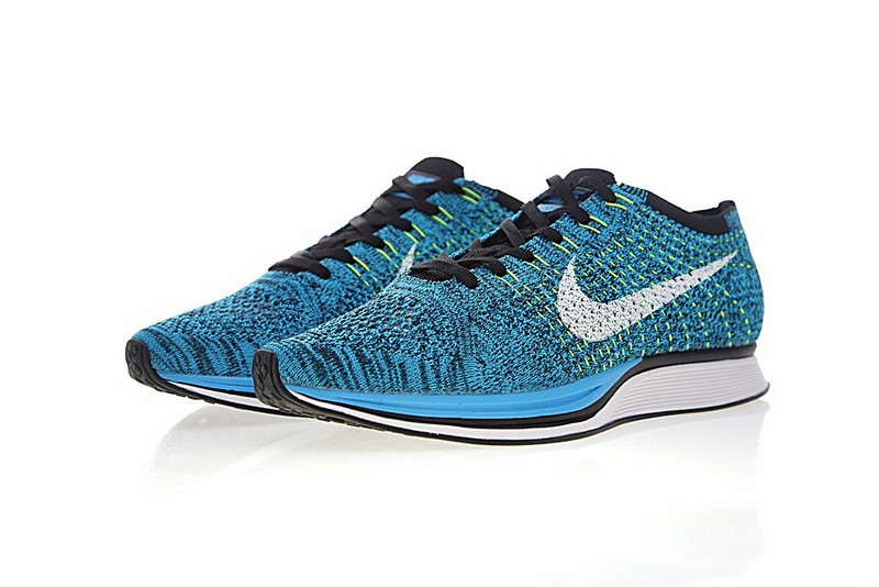 Nike flyknit racer blue black Outlet