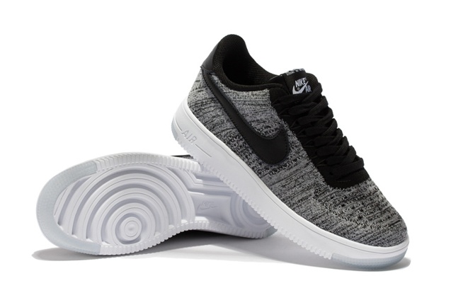 Grey air force 1 flyknit hot sale