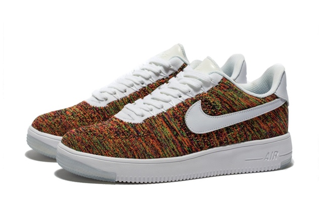 Nike air force 1 ultra flyknit low white multicolor best sale