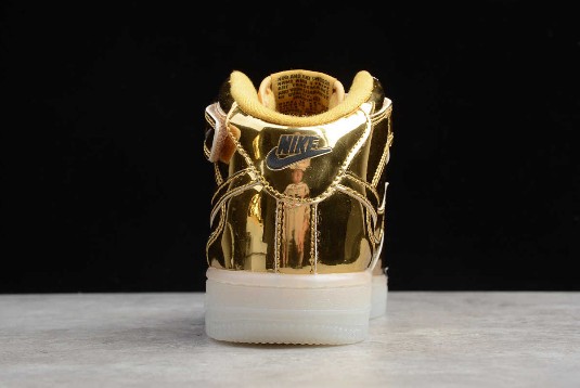 Gold nikes for kids discount