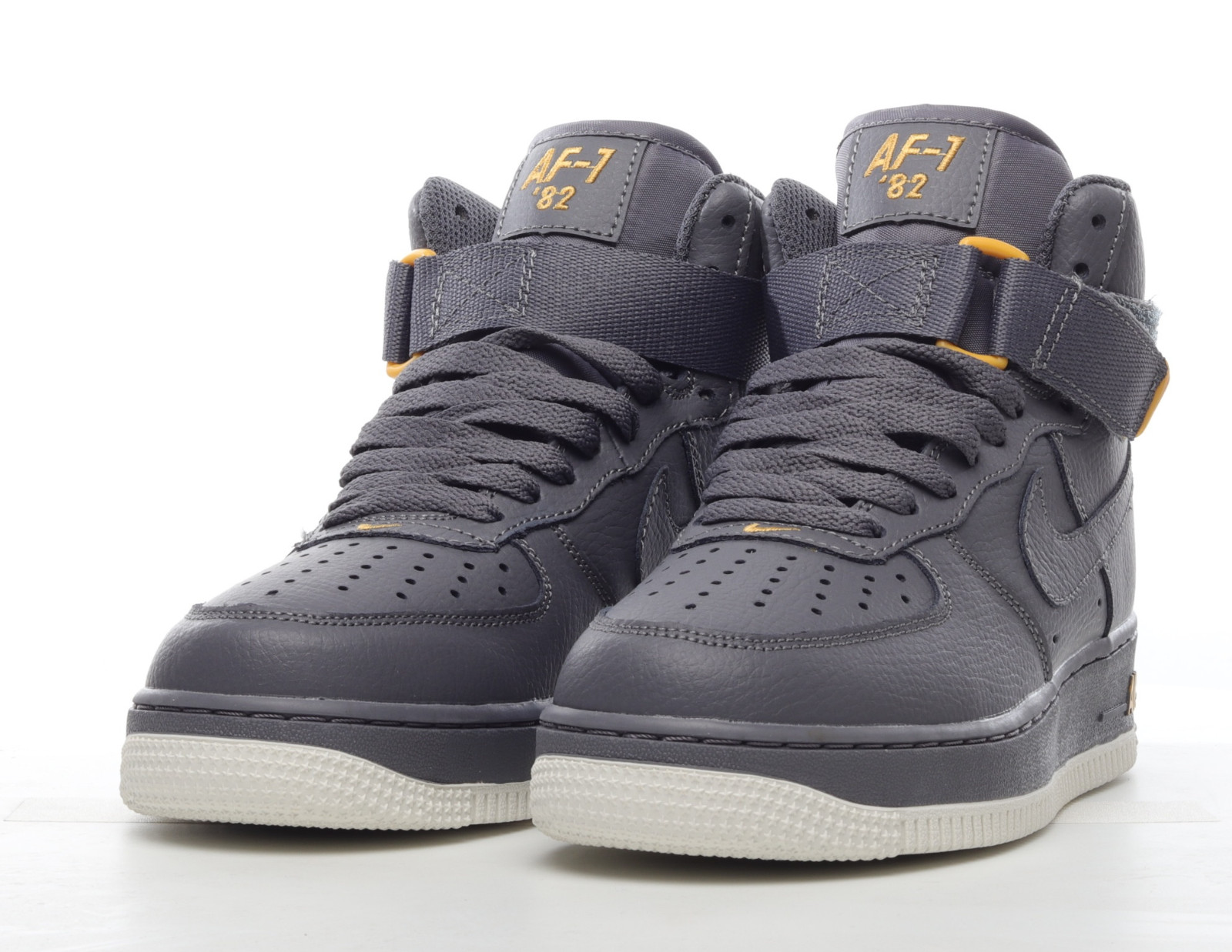 Air Force 1 Mid Flyknit Nike Air Force 1 07 Mid Dark Grey White