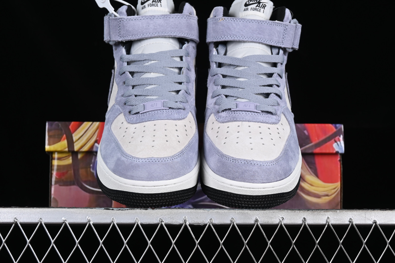 Air force store 1 purple suede