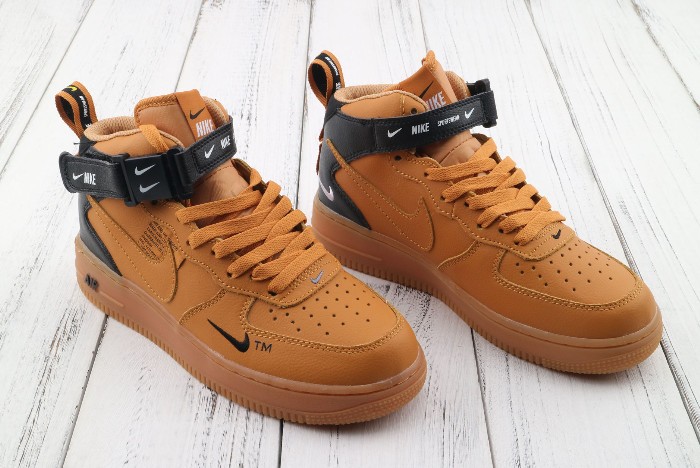 Air force 1 wheat black sales